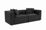 Atelier Del Sofa Mora XL 2 Seat - Antracita